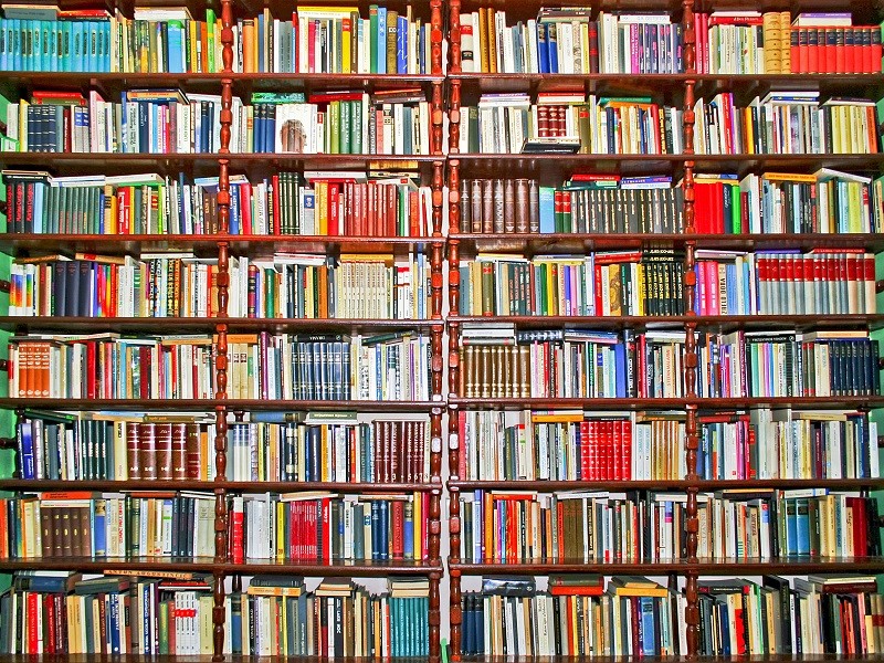 Books shelf